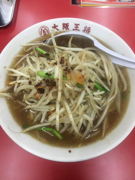 「もやしそば(690円)」@大阪王将 菊名店の写真