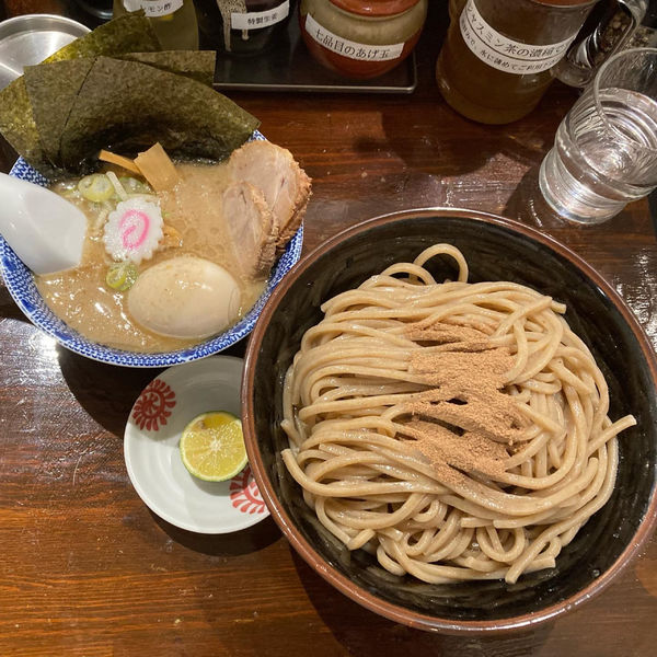 「全部入りつけ麺　変り麺」@つけ麺 紅葉の写真