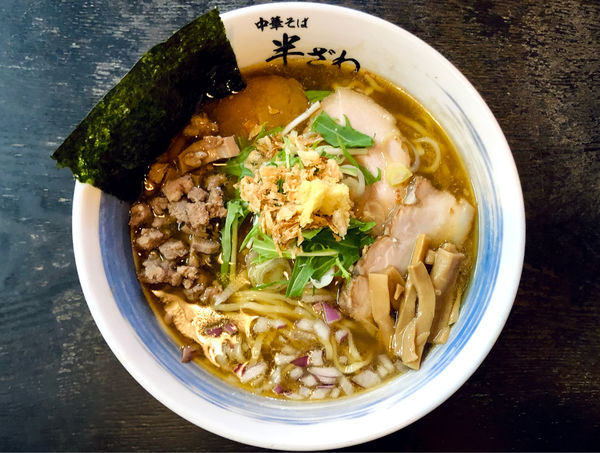 「★＜本日限定＞烏賊出汁ラーメン(塩)🍜¥1,000」@中華そば 半ざわの写真