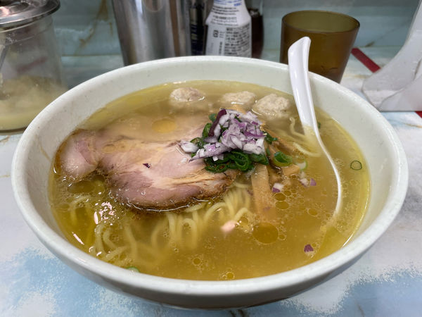 「塩そば(850円)」@ラーメン 丸仙の写真
