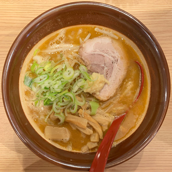 「赤味噌ラーメン」@札幌味噌ラーメン アウラの写真
