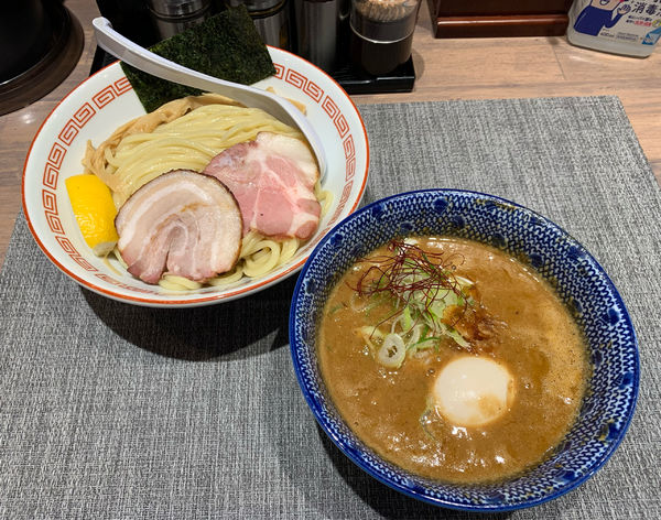 「味玉海老豚つけ麺  ￥1000」@麺屋 必道の写真