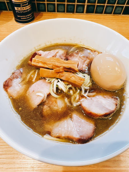 「青森煮干し中華そば」@ほっこり中華そば もつけの写真