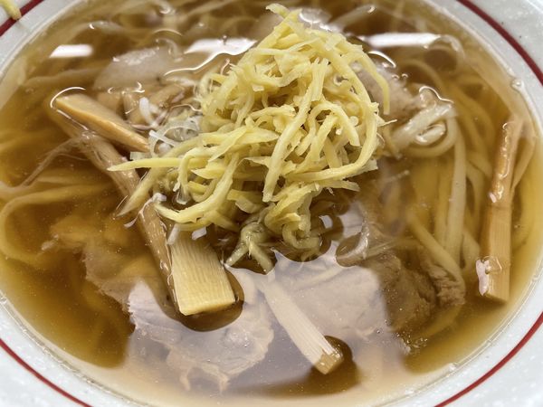 「生姜ラーメン750円」@麺屋 まさとの写真