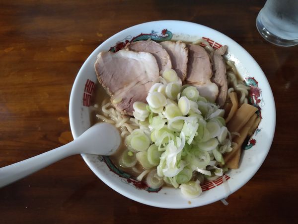 「こいくち煮干しチャーシュートッピング」@中華そば あらやの写真