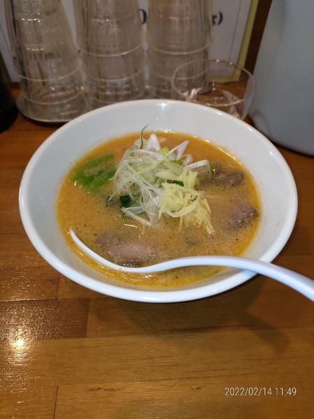 「生姜香る味噌ラーメン」@麺処ゆきちの写真