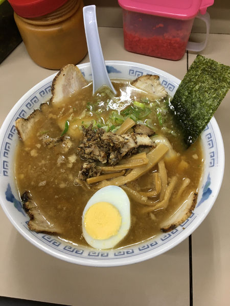 「とんこつ 700円+煮バラ300円」@めんくいの写真