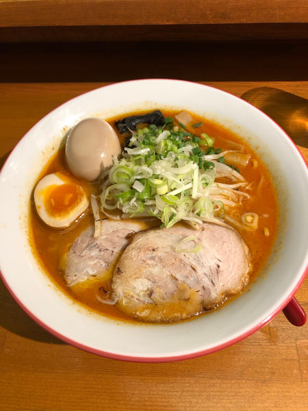 「辛味噌」@辛いラーメン 14 札幌南口店の写真