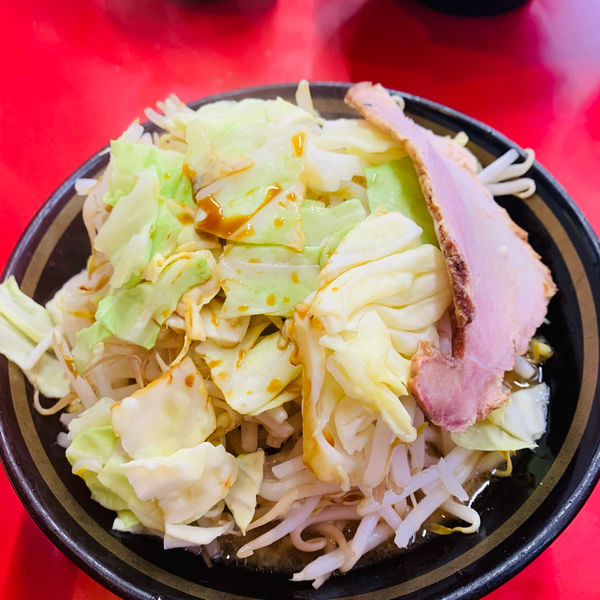 「ラーメン野菜トッピング」@柏 王道家の写真