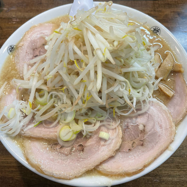 「チャーシュー麺＋もやし」@こってりらーめん 誉の写真