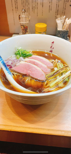 「鴨ネギラーメン」@らぁ麺 さわ田の写真
