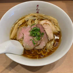 鴨と大山どりの醤油らぁ麺