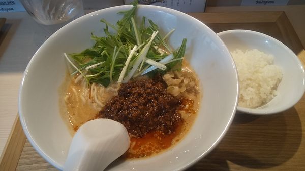 「担々麺プレミアム(¥900)」@担々麺 かんだ橋の写真