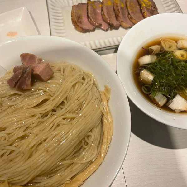 「炙り鴨つけ麺」@淡麗拉麺 己巳の写真