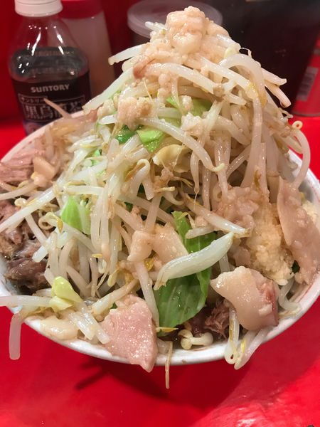「小らーめんニンニクヤサイアブラ」@ラーメン二郎 府中店の写真