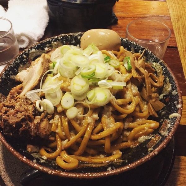 「爆盛脂麺」@らーめん 平太周 味庵の写真