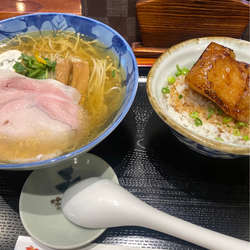 中華そば＋角煮飯