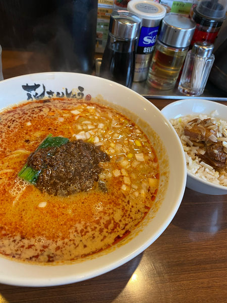 「坦々麺」@担担麺 花さんしょう 日高店の写真