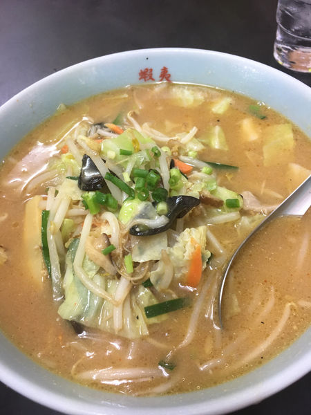 「味噌ラーメン」@ラーメン専門店 蝦夷 日高店の写真