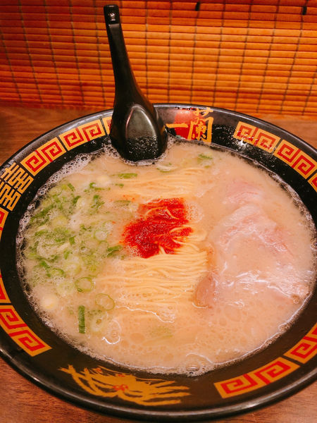 「豚骨ラーメン」@一蘭 渋谷店の写真