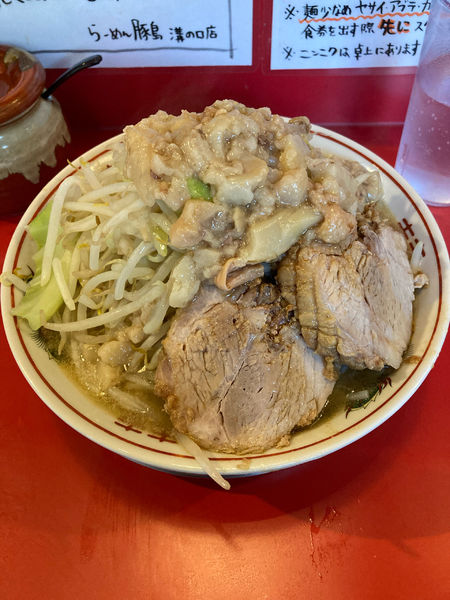 「ラーメンヤサイアブラ」@ラーメン豚島 溝の口店の写真