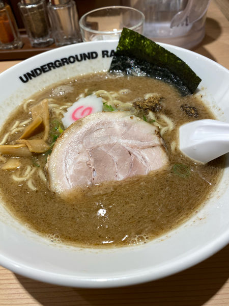 「中華蕎麦」@頑者 UNDERGROUND RAMEN 川越駅店の写真