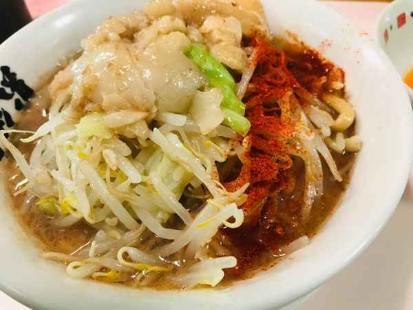 「小らーめんヤサイニンニクアブラアブリ」@成蹊前ラーメン 吉祥寺の写真