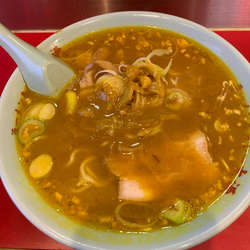 ニンニクカレーラーメン