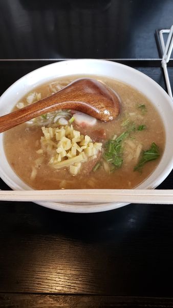 「生姜ラーメン(醤油)並」@秋田ラーメン はまの写真