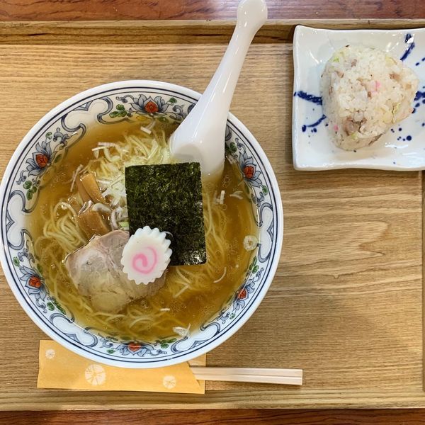 「無化調支那そば」@中華そば 水嶋の写真