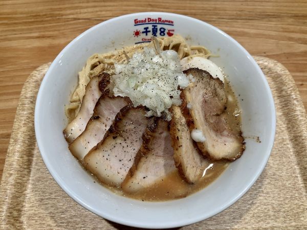 「特製千夏っちゃんラーメン1,080円」@Good Day Ramen 千夏8の写真