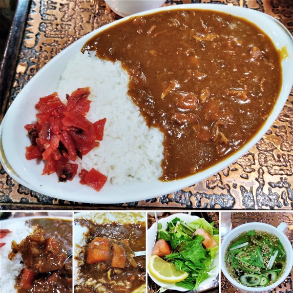 「カレーライス　780円」@喫茶 アーモンドの写真