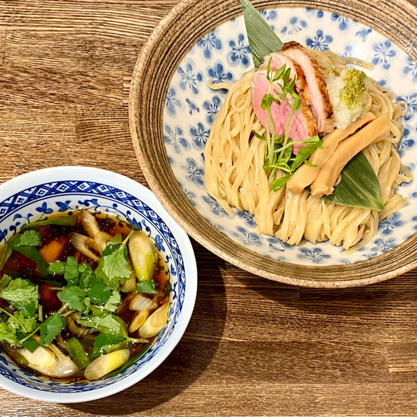 「鴨つけ麺 大盛 ¥1050円」@㐂りん食堂の写真