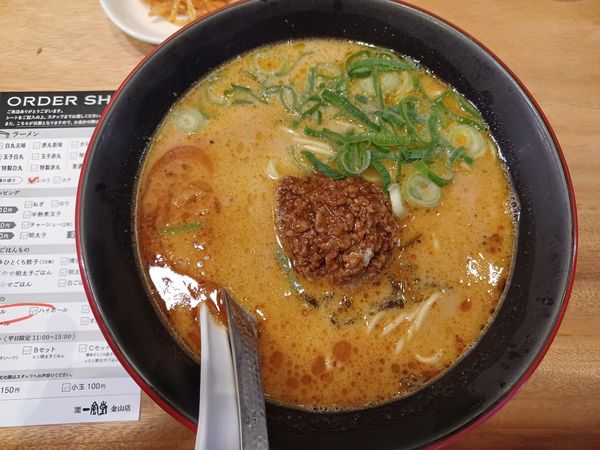 「担々麺（店舗限定）」@一風堂 金山店の写真