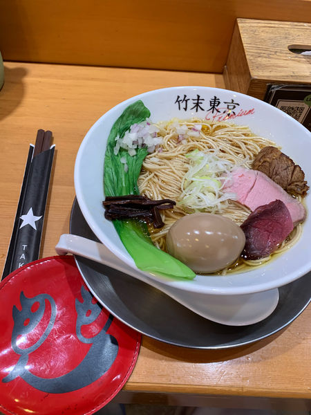 「醤油そばー」@竹末東京プレミアムの写真