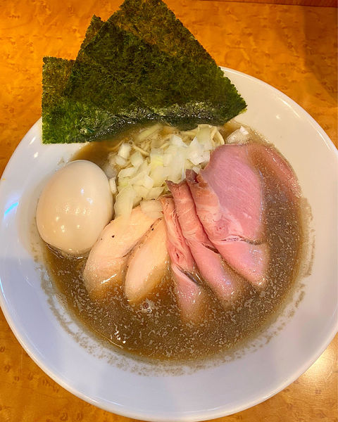 「特製純煮干しそば」@中華そば 児ノ木の写真