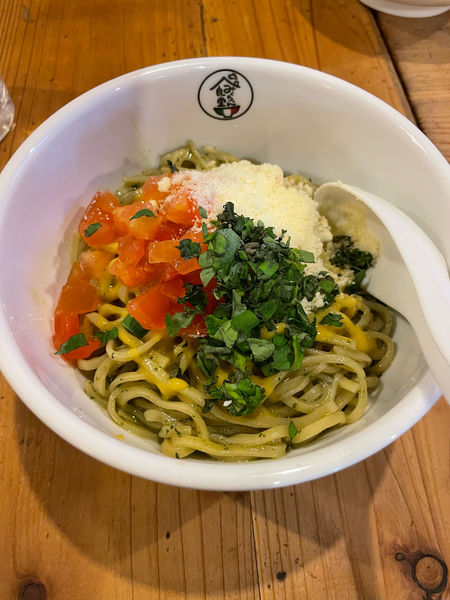「トマトバジル」@イタリアンまぜそばのお店 みくちゃん食堂の写真