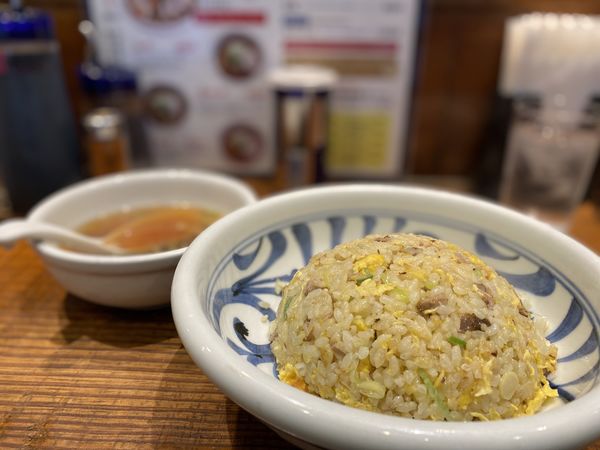 「チャーハン中盛 700円」@赤坂一点張の写真