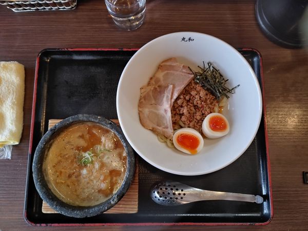 「丸和みそつけ麺　麺少なめ　台湾ミンチ」@つけ麺 丸和 春田本店の写真