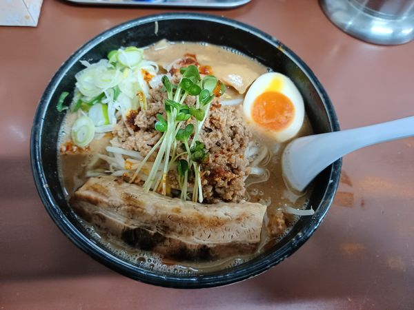 「魚介豚骨味噌ラーメン　限定」@ラーメン ひかりの写真