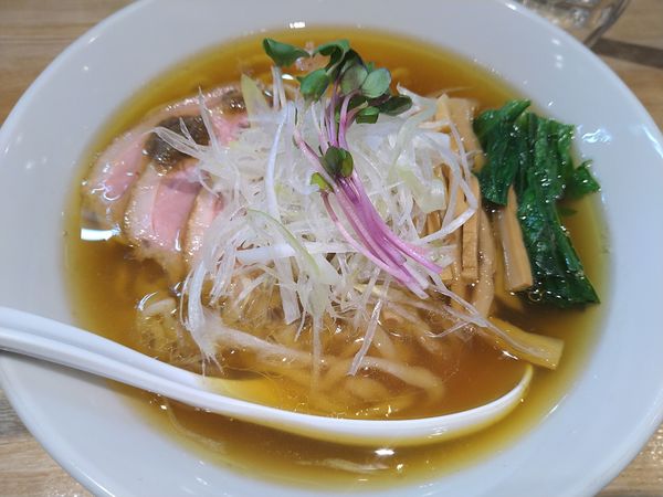 「手揉み中華そば」@中華ソバ ビリケンの写真