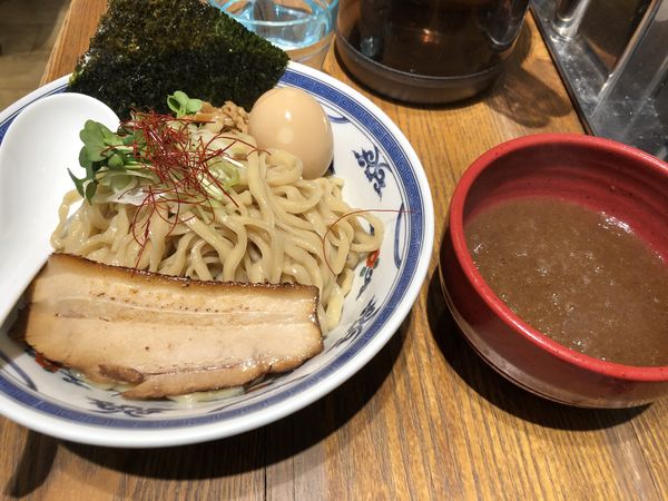 「鶏魚介味玉つけ麺大」@つけ麺や 武双 グランツリー武蔵小杉店の写真
