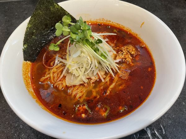 「辛つけ麺」@麺屋どうげんぼうずの写真