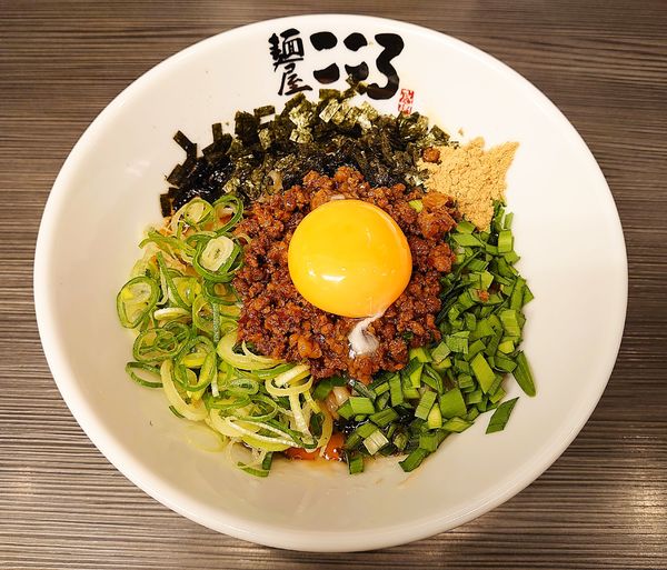 「チーズ入り台湾混ぜそば」@麺屋 こころ 蒲田店の写真