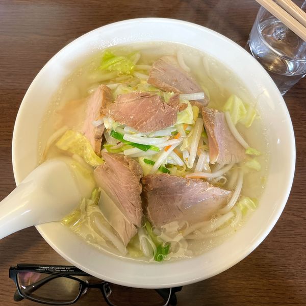 「タンメン（チャーシュー入）」@はつねの写真