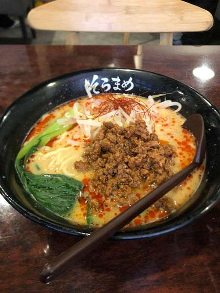 「ゴマ坦々麺」@そらまめ拉麺本舗の写真