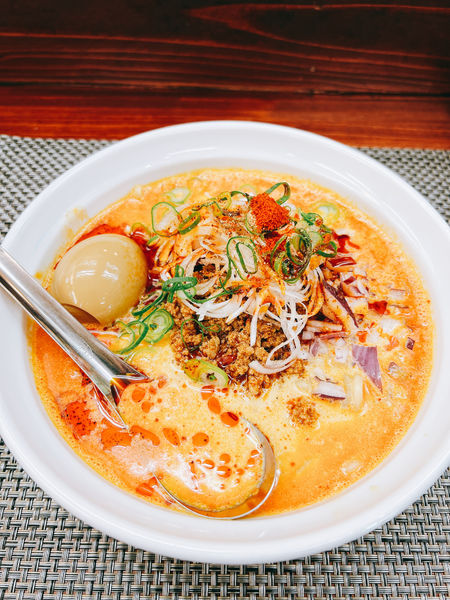 「豆乳担々麺」@麺や 睡蓮の写真