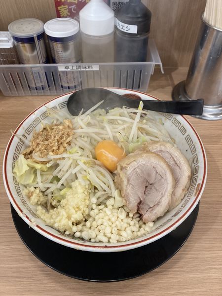 「小ラーメン 汁なし」@豚山 池袋西口店の写真