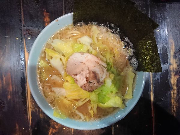 「キャベツラーメン」@らーめんありがた家の写真