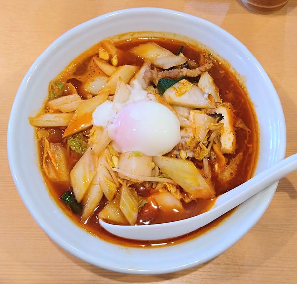 「牡蠣と牛肉の辣椒タンメン【冬季限定#2】」@中華蕎麦 はるの写真